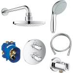 GROHE Комплект душ система за вграждане и ръчен душ с стенно окачване (34614001)