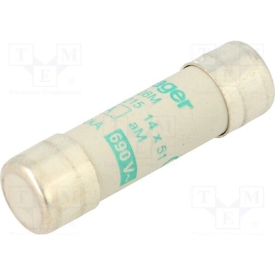 HAGER LF408M Pojistka: tavná; aM; 8A; 690VAC; kulatý,průmyslová; 14x51mm