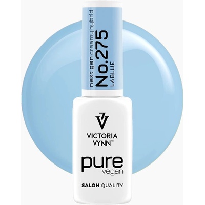 Victoria Vynn hybridní gel lak Pure Vegan Creamy Hybrid LABlue 275 8 ml
