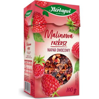 Herbapol Listový ovocný čaj malinová rozkoš 100 g