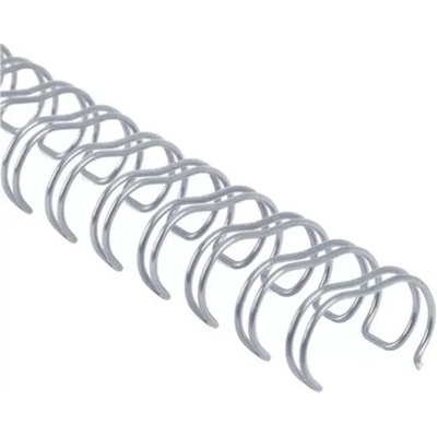 kovový chrbát 11,1mm (7/16") strieborná 100ks