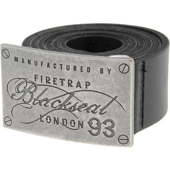 Firetrap Plate Belt Black