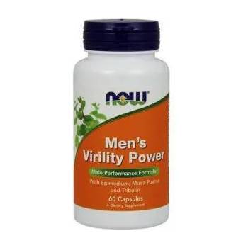 NOW Сексуален стимулатор - Mens Virility Power - 60 капсули - NOW FOODS, NF3328