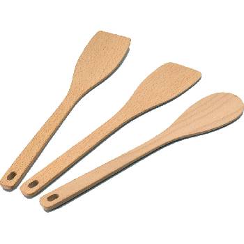 A di Alessi Лопатки Pots & Pans дървени 3 бр (ajm27set)