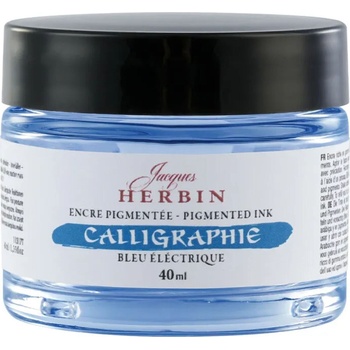Jacques Herbin Calligraphy Калиграфско мастило Electric Blue 40 ml 1 бр (11317T)