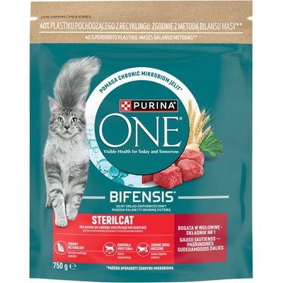 PURINA One Bifensis Sterilcat rich in beef 750 g