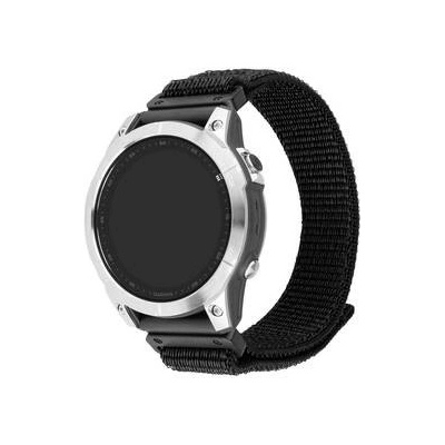 FIXED Nylon Sporty Strap na Garmin QuickFit 22mm černý FIXNST2-QF22MM-BK – Zboží Živě