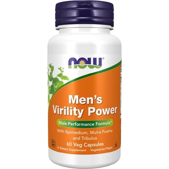 NOW NOW Mens Virility Power, 60 Veg Capsules