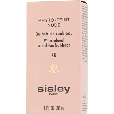Sisley Phyto-Teint Nude rozjasňující a hydratační make-up pro přirozený vzhled 7N Caramel 30 ml