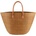 Плажна чанта от рафия Fratelli Mazzanti FM B4370, 66 см, Лешник