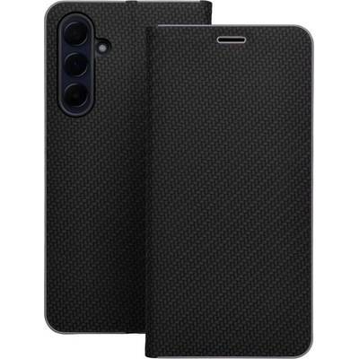 Forcell Луксозен Калъф за Xiaomi Redmi Note 14 4G, Luna Book Case, Черен (5903396374869)