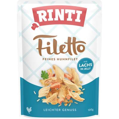 Rinti Filetto v želé kuracie s lososom 48 x 100 g
