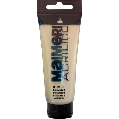 Maimeri Acrilico АКРИЛНА боя Titanium Buff 023 75 ml 1 бр (M0916023)