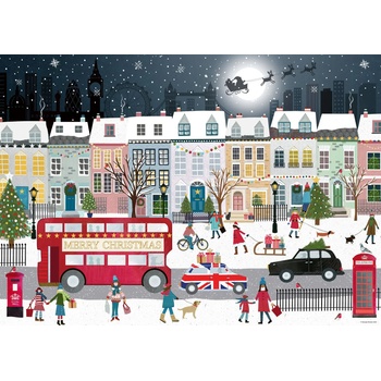 Ravensburger - Puzzle London's Christmas Spirit - 1 000 piese