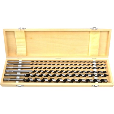 Sada vrtákov na drevo hadovitých 6-dielna 450 mm (6,8,10,12,16,18 mm), GEKO