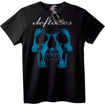NOONEBRAND Тениска Deftones Син Skull - 2XL, Black