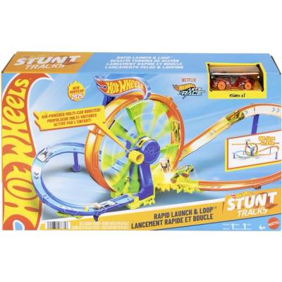 Mattel Hot Wheels dráha reťazový náraz JBX65