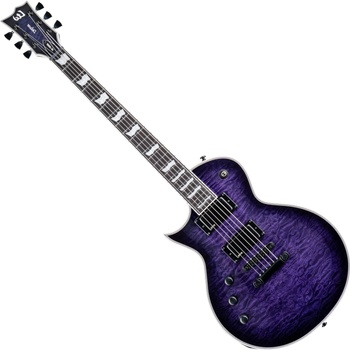 ESP EC-1000 QM LH See Thru Purple Sunburst Електрическа китара