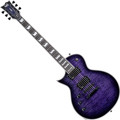 ESP EC-1000 QM LH See Thru Purple Sunburst Електрическа китара