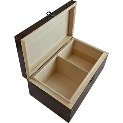 Стилна дървена кутия за съхранение на фигури за шах (5462)