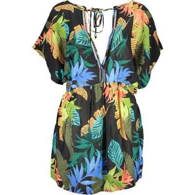 Desigual šaty Top Tropical Party negro