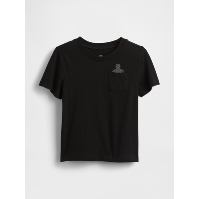 GAP Бебешка тениска с джоб Brannan GAP GAP | Cheren | Момчешки | 2 години