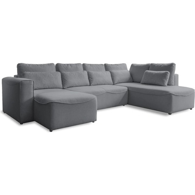 Miuform Сив ъглов разтегателен диван (U-образен) Homely Tommy - Miuform (1633NEV90)