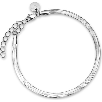 Rosefield náramok striebornej farby Snake JTBFS3S-J390