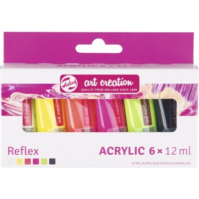 Set akrylových barev Reflex 6 x 12 ml