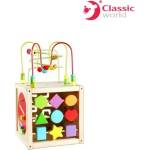 Classic World Дидактически детски куб от дърво - Classic World