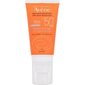 Avène Sun Anti-Age ochranný krém na obličej s protivráskovým účinkem SPF50+ 50 ml