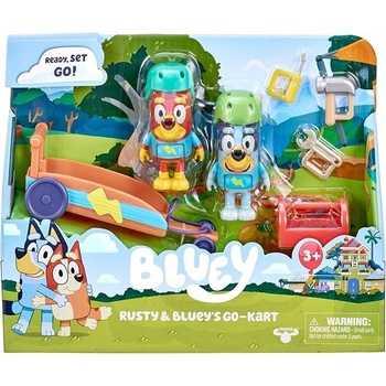 Moose Toys Bluey Rusty & Bluey's Go-Kart 7 el.