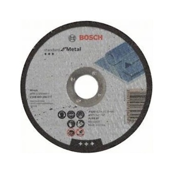 Bosch Диск за рязане, прав, Standard for Metal A 30 S BF, 125 mm, 22, 23 mm, 2, 5 mm