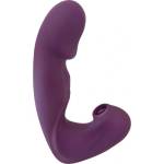 You2Toys Пулсиращ вибратор със засмукване и подвижен език Javida