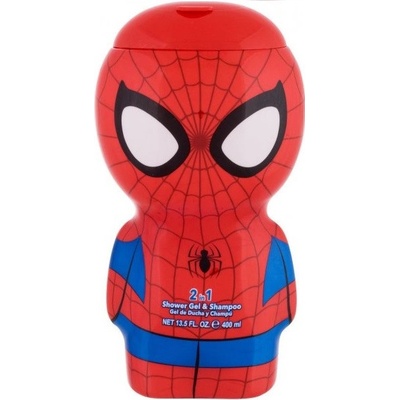 SPIDERMAN Detský sprchový gél a šampón 2in1 400 ml
