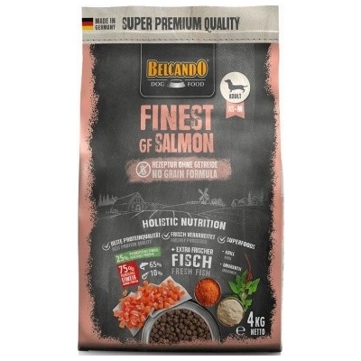 Belcando Adult Dog Finest Grain Free XS-M Salmon 4 kg