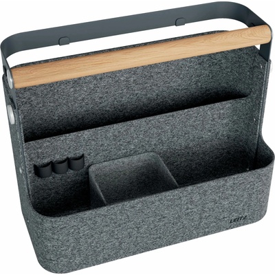 LEITZ přenosný stolní organizér s madlem 33 x 38 x 19 cm