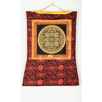 Malovaný obraz THANGKA 67x88 cm