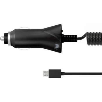 Just Wireless Зарядно за кола с вграден microUSB кабел за мобилни устройства - Just Wireless Corded microUSB Car Charger 1A (1А) (3078)