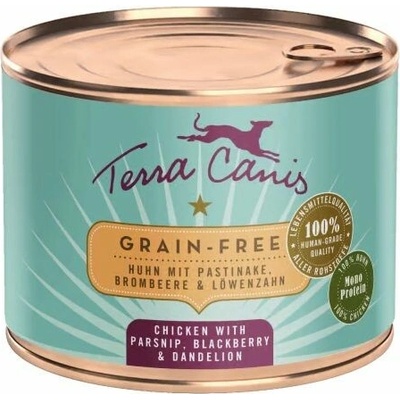 Terra Canis Grain-free ﻿Chicken with parsnip blackberry & dandelion 200 g