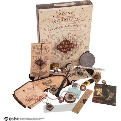 Cinereplicas Adventný kalendár Harry Potter - Záškodnícka mapa 2026