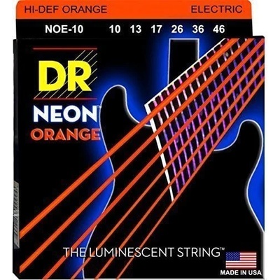 DR Strings NOE-10 Neon Струни за електрическа китара (NOE-10)