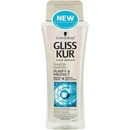 Schwarzkopf Gliss Kur Kur Purify and Protect šampón na poškodené vlasy 250 ml
