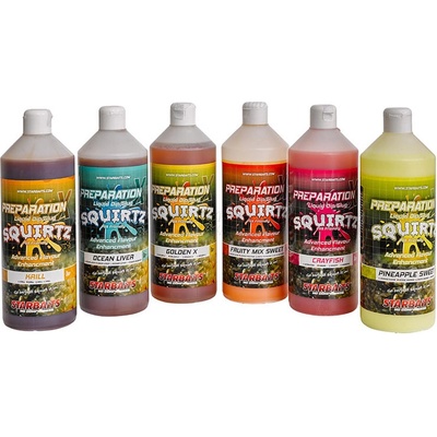 Starbaits Booster Preparation X Squirtz Peanut Butter 1 l