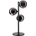 Ideal Lux - LED настолна лампа PERLAGE 3xG9/3W/230V черна/димно-черна (ID292465)