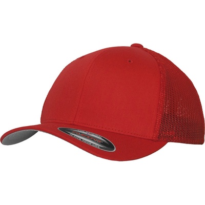Flexfit Flexfit 6511 Mesh Trucker síťovaná COT55651100412-red Červená