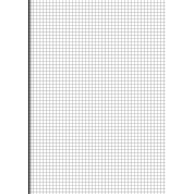 Notes Papier samostatné listy A3 štvorčekované 180 listov