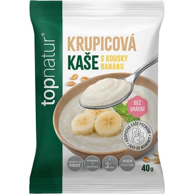 Topnatur Krupicová kaše Banán 40 g