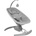 KikkaBoo Електрическа люлка Spinny Grey (31005010059)