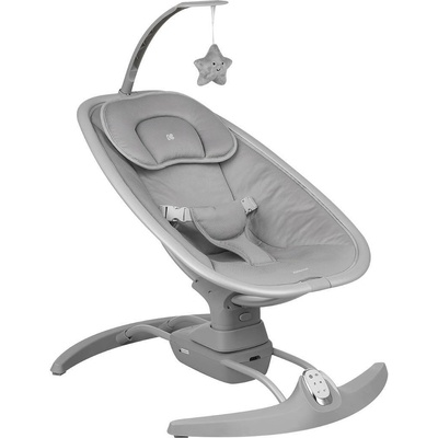 KikkaBoo Електрическа люлка Spinny Grey (31005010059)